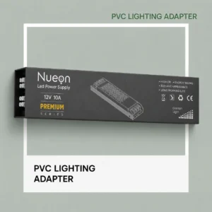 PVC Lighting Adapter – Premium LED Power Supply | 12V 10A