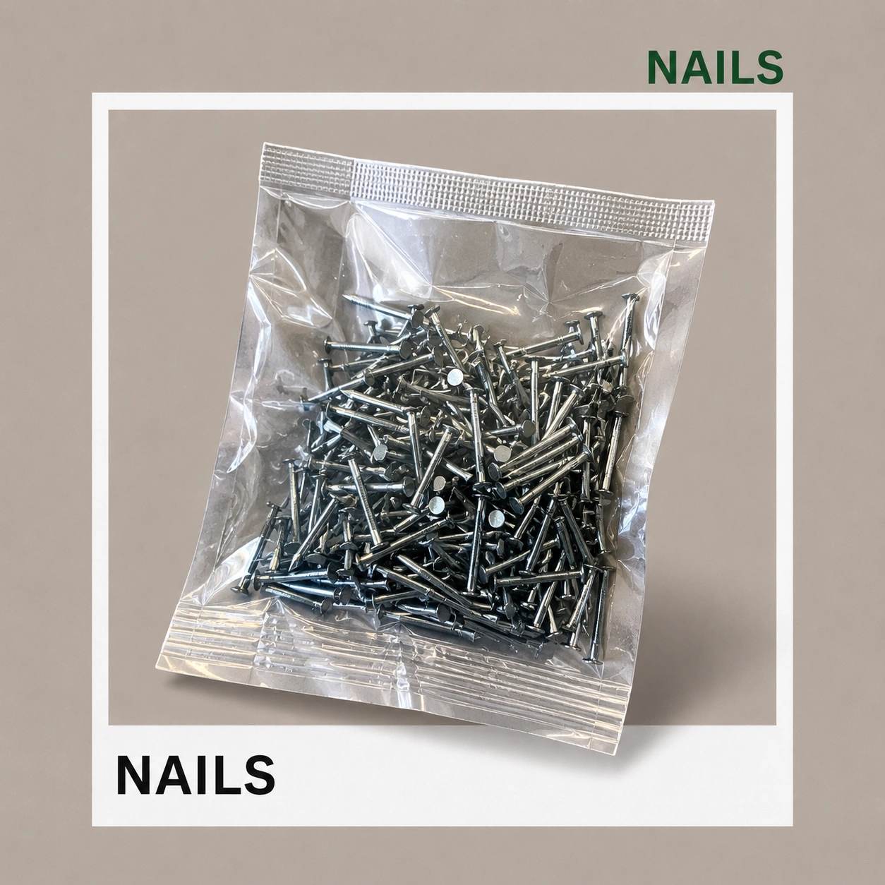 PVC Nails – 180g Pack | Strong & Durable Multipurpose Fixing Nails
