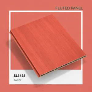 PVC Wall Panel SL1431 | Premium Red Wood Finish | 10ft x 10inch