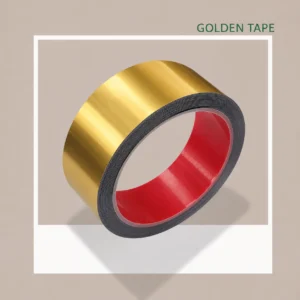 Premium SS Self-Adhesive Golden Decorative Tape Roll | 8ft Length
