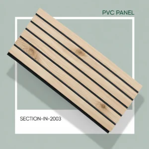 Premium Wood Finish Fluted Wall Panel – IN-2050 | 10 ft x 1 ft