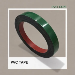 Premium Self-Adhesive PVC Tape Roll – Green Finish