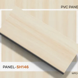 PVC Decorative Wall Panel SH146 | Light Wood Finish | 10ft x 10inch