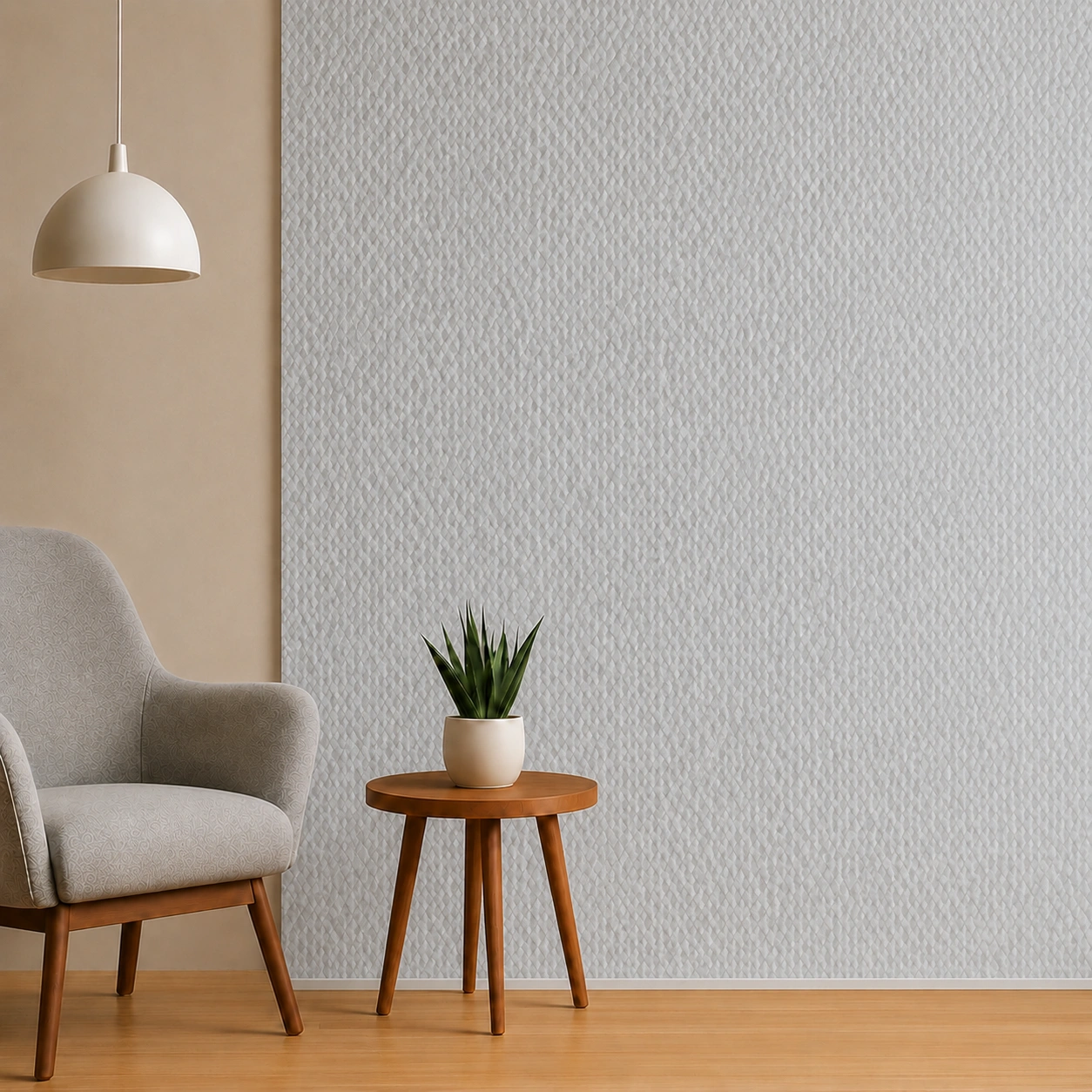 PVC Decorative Wall Panel SH818 | Elegant White Textured Finish | 10ft x 10inch - Image 2