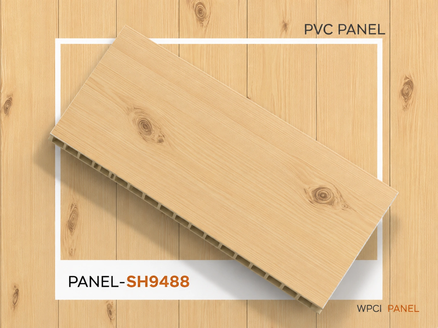 PVC Wooden Wall Panel SH9488 | Natural Light Oak Wood Grain Finish | 10ft x 10inch PVC Wooden Wall Panel SH9488 | Natural Light Oak Wood Grain Finish | 10ft x 10inch