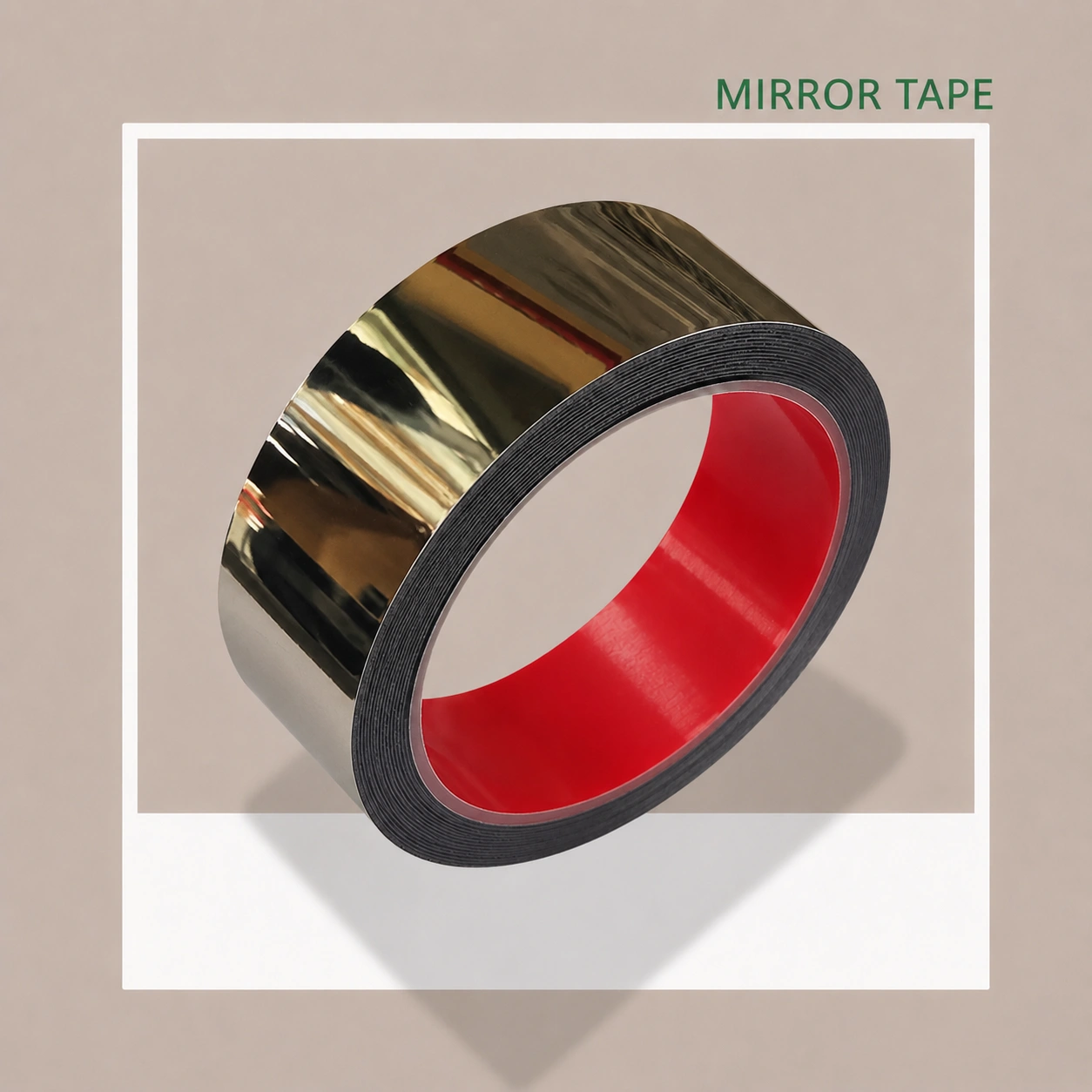 SS Non-Adhesive Mirror Finish Decorative Tape